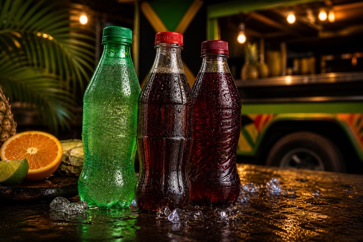 Soda Pop: Coke, Sprite, Doctor Pepper.